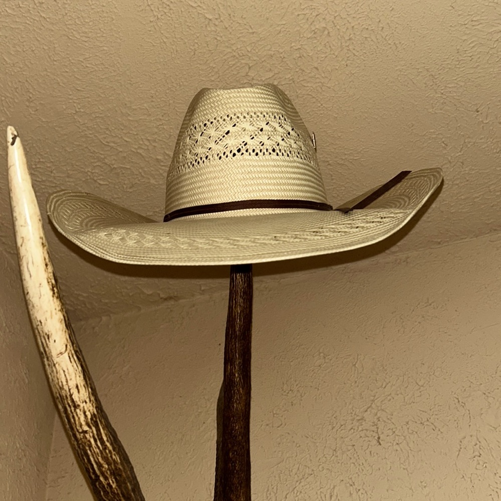 American Hat Co. 🇺🇸 straw cowboy hat.